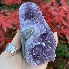 Small Uruguayan Amethyst Druze * Calming crystals * Purple Quartz * Meditation
