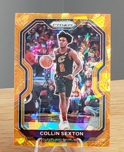Collin Sexton 2020 Panini Prizm Orange Ice Prizm #225 RC CAVALIERS 