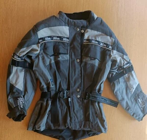 Motorradkombi damen textil polo pharao schwarz mit Protektoren - Bild 1 von 8