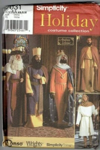 Three Wise Men Joseph Nativity size XS-M Simplicity 7031 Sewing Pattern * - Picture 1 of 2