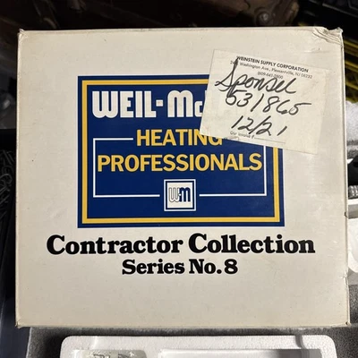 ERTL Ford Motor Company C-800 Weil McLain Company Pickup Box Truck Scale 1/34 - Image 1 of 4