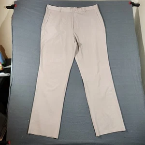 Pantaloni da golf Nike taglia 42 Stone Khaki Coaches Performance Chino nuovi con etichette vintage Y2K - Foto 1 di 14