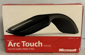 Microsoft Arc Touch Mouse RVF-00001 1428 1447 USB BlueTrack Technology - Picture 1 of 5