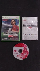 WINNING ELEVEN 2009 MICROSOFT XBOX 360 XBOX360 JAPAN GIAPPONESE USATO - Imagen 1 de 5