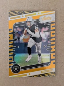 Panini Absolute 2024 - Maxx Crosby #56 Spectrum Orange/75 - Imagen 1 de 3