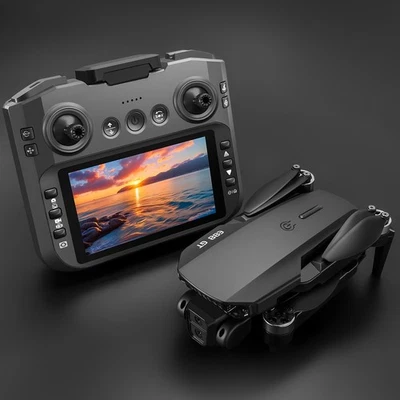 4.3" Remote Control Screen Camera Drone Optical Flow Positioning Aircraft Toy - Image 1 of 4