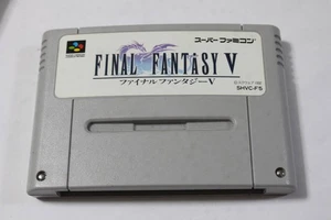 SFC Final Fantasy V with box V FF5 V Super Famicom software - Picture 1 of 7