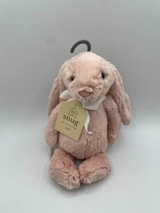 New SNUG Bunny Rabbit Plush 11" Pale Pink Super Soft 2025 Tags CP Brands Tags - Picture 1 of 13
