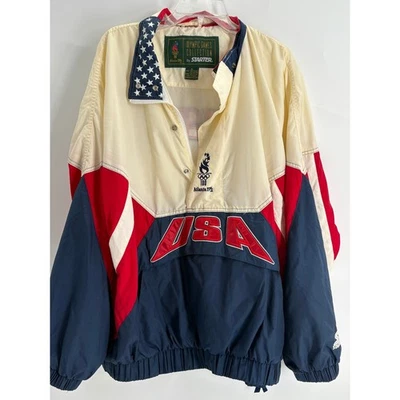 Chaqueta Pullover Hombre XL De Colección Starter Juegos Olímpicos Atlanta 1996 EE. UU. Foto 1 de 4