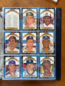 1987 DONRUSS DIAMOND KINGS, COMPLETE 27 CARD SET, - Picture 1 of 1