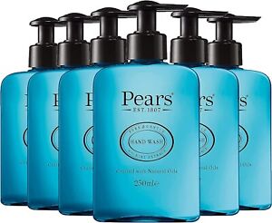 6 x Pears Pure and Gentle Hand Wash Mint Extract 250ml