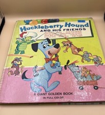 Huckleberry hound and his friends book , copyright 1962 Children’s Book Vintage