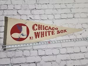 Vintage Chicago White Sox MLB Full Size Felt Pennant 1969 - Picture 1 of 5