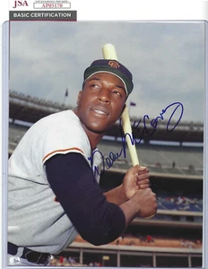 Willie McCovey San Francisco Giants Baseball Autographed 8x10 Color Photo JSA - Picture 1 of 1
