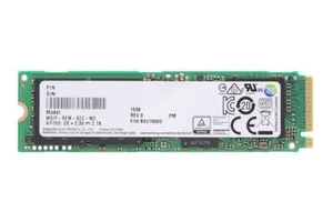 Samsung SM961 SSD 256GB NVMe M.2 PCIe Laufwerk - Afbeelding 1 van 1