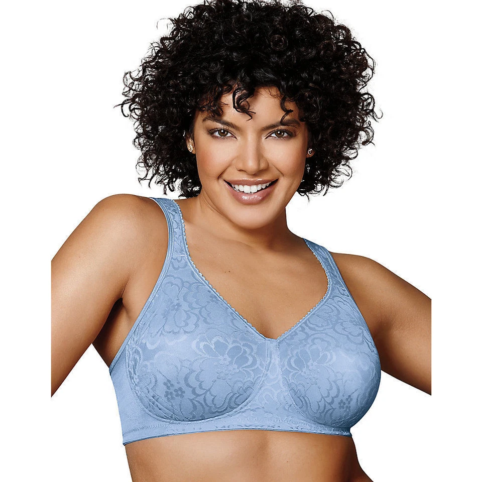 Playtex 42d 4745 Zen Blue 18 Hour Ultimate Lift and Support Wire Bra