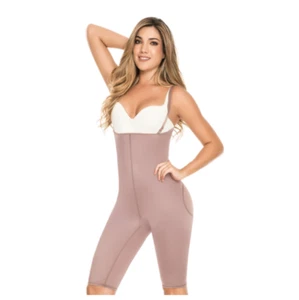 DPRADA 11084 INVISIBLE PRENDA DELGADA HASTA LA RODILLA FIGURA MOLDEA FAJAS COLOMBIANAS - Imagen 1 de 2