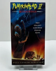 Pumpkinhead II: Blood Wings (VHS, 1994) Cribador de longitud completa *Nuevo y sellado* - Imagen 1 de 6