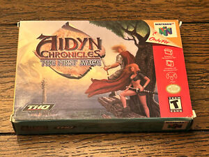 Box Only Aidyn Chronicles The First Mage Nintendo 64 N64 Box Only No Game