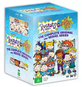 Rugrats - Complete Original Series + All Grown Up Complete Series – DVD NEW - Picture 1 of 1