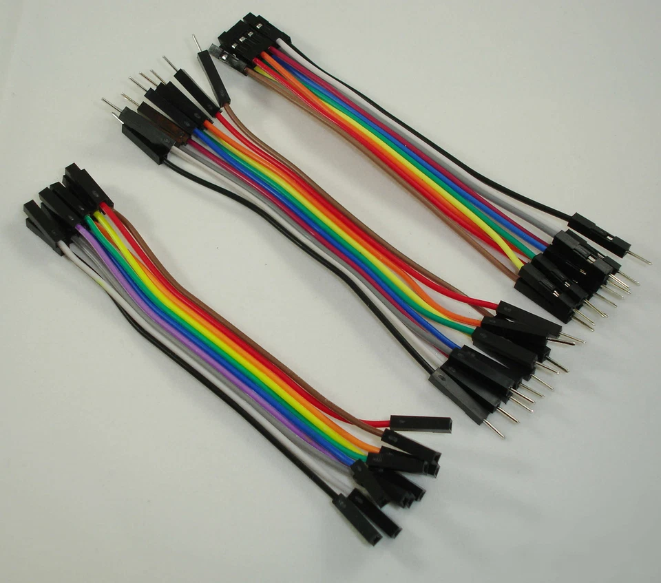 Pack 30 Dupont Prototype Cable Female/Male Hembra/Macho 100mm Arduino - Imagen 1 de 1