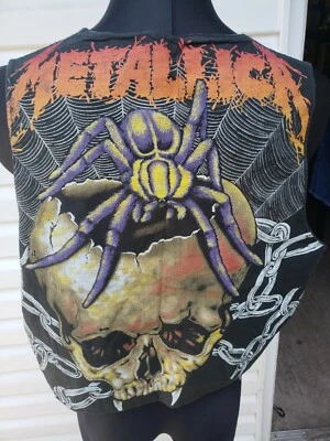 Metallica Turbo Gadget - Chaleco Vintage Ultra Raro, Talla XL Xlarge - Hecho en Italia Foto 1 de 4