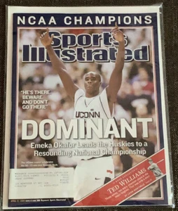 UCONN Wins National Championship Emeka Okafor Sports Illustrated April 12, 2004 - Picture 1 of 1