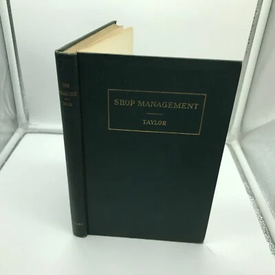 1903 Shop Management - Green Cloth with Scarce Title Page  - Image 1 of 4