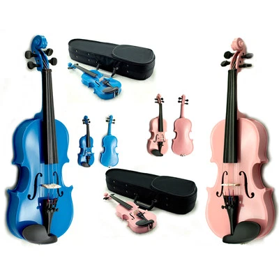 *GRAN REGALO* Violín infantil tamaño 1/32-1/10 con colofonia, lindo estuche de violín y arco Foto 1 de 4