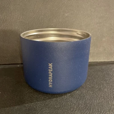 Contenedor de comida para almuerzo HydraPeak doble pared aislado al vacío 18 OZ azul sin tapa Foto 1 de 4