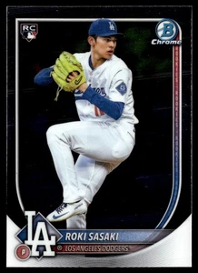 Bowman Chrome Rookie Roki Sasaki #12 2025 - Imagen 1 de 2