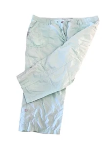 CANADA (C&A Spain) Turquoise 3/4 Length Trousers-Long Shorts U.K. 20 - Picture 1 of 5
