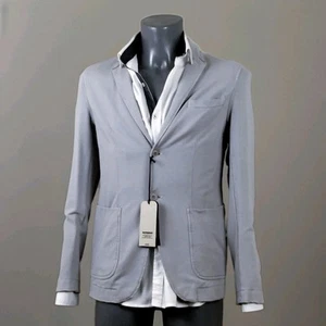 SORBINO Jacke Sweatshirt Baumwolle Casual Farbe Grau Neu mit Etikett Gr.48 Slim Fit - Bild 1 von 7