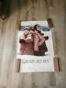 GRUMPY OLD MEN (1993) ORIGINAL MOVIE POSTER - ROLLED - DOUBLE-SIDED - Picture 1 of 15