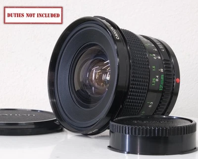 [MINT- ] Canon New FD NFD 17mm f4 SLR MF Ultra Wide Angle Lens From JAPAN - Image 1 of 4