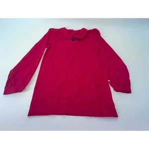 Vintage Girls Pink Tunic Top Peter Pan Collar Embroidered Size 4T OshKosh - Picture 1 of 10
