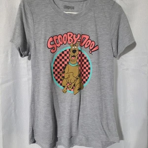 Scooby Doo Size M Grey/pink Tee - Picture 1 of 4