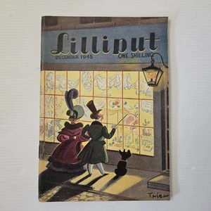 Lilliput Magazine December 1945 Vol.17 No.6 – Walter Trier Christmas Cover - Picture 1 of 10