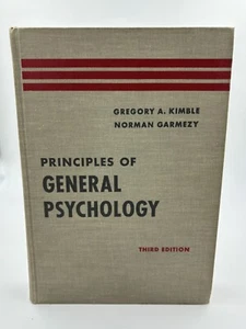 1968 - Principles of General Psychology - Gregory A. Kimble - Picture 1 of 5