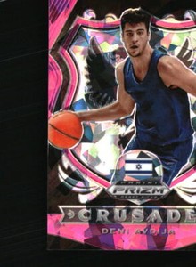 Deni Avdija 2020 Panini Prizm Pink Ice #86 Basketball Card