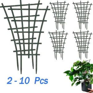 2-10Pcs Trellis for Potted Plant Mini Garden Trellis Climbing Plants Stackable - Picture 1 of 12