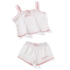 My Twinn 2 Piece White With Pink Trim Underwear Set Nrfp