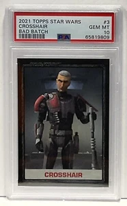 2021 Topps Star Wars The Bad Batch #3 Crosshair PSA 10 Cert#65819809 ShopTrading - Picture 1 of 2