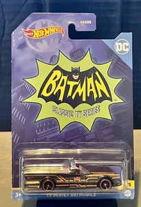 Hot Wheels DC Comics Batman - CLASSIC TV SERIES BATMOBILE (2/5) - New - Picture 1 of 4