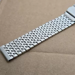 beautiful stainless steel watch bracelet/watch band 18mm Beads of rice - Picture 1 of 23