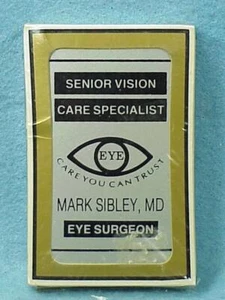 Playing Cards  Dr. Mark Sibley  - Fort Meyers, FL   - bx2 - Picture 1 of 1