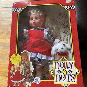 Vintage 1996 Toys R Us Dolly & Dots Exclusive Playset New Open Box Ultra Rare - Picture 1 of 13