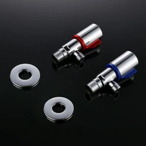 2 piece corner valve washbasin wall connection control valve 1/2 inch ball valve - Picture 1 of 6