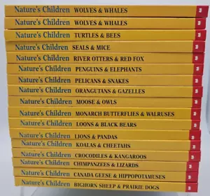 Scholastic Getting To Know Nature’s Children Book Lot Set of 17 Animals Learning - Picture 1 of 17