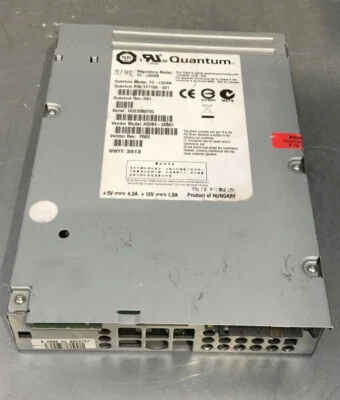 Quantum TF7100-021 LTO5 SAS HH Tape Drive Superloader 3 TC-L52AN aq283-20901 - Image 1 of 3